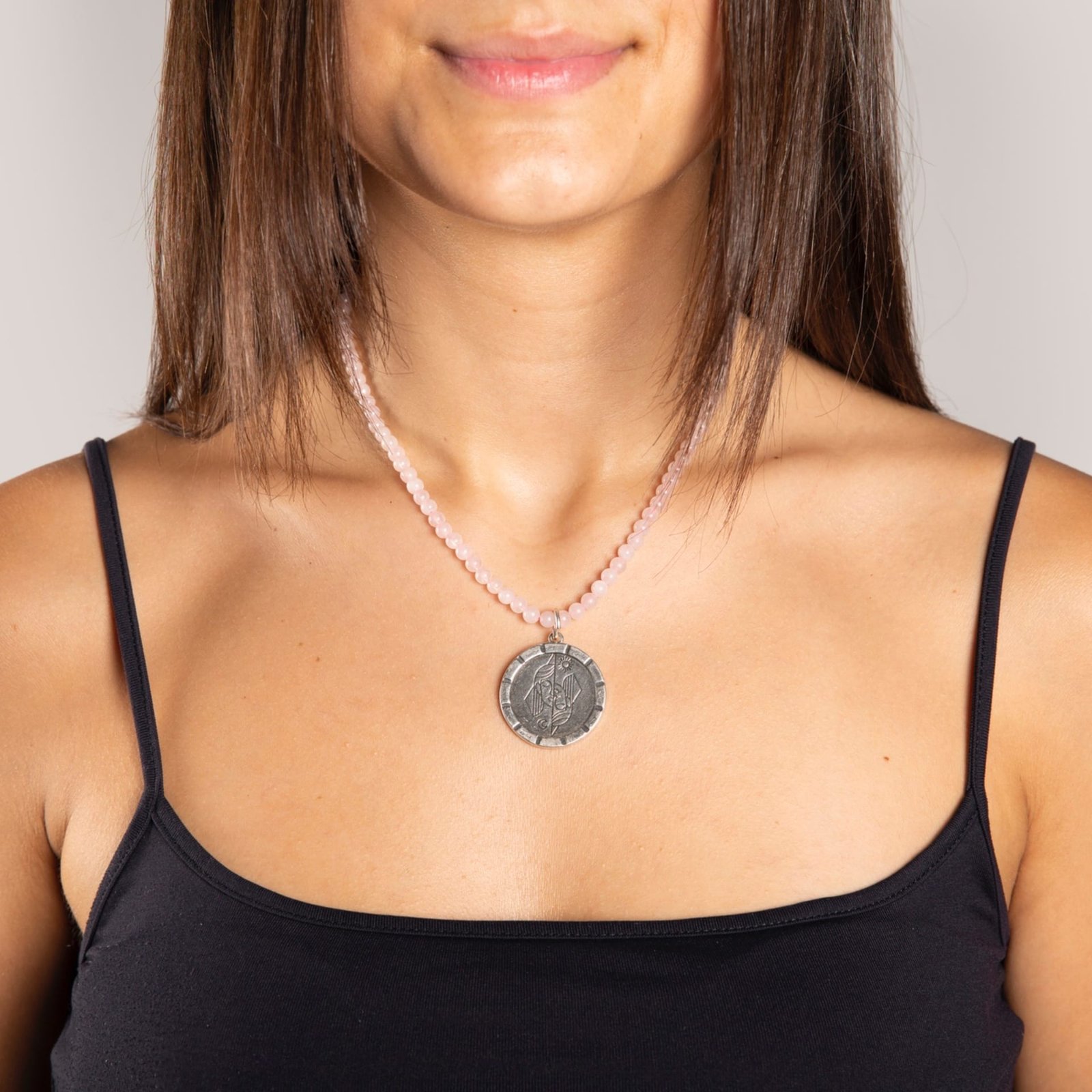 Medalla plata grande